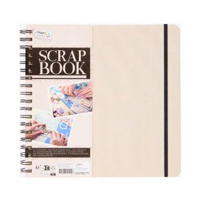 Scrapbog 25x25 cm 40 s. 240 g. Beige